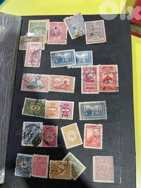 طوابع لبنانية قديمة 3