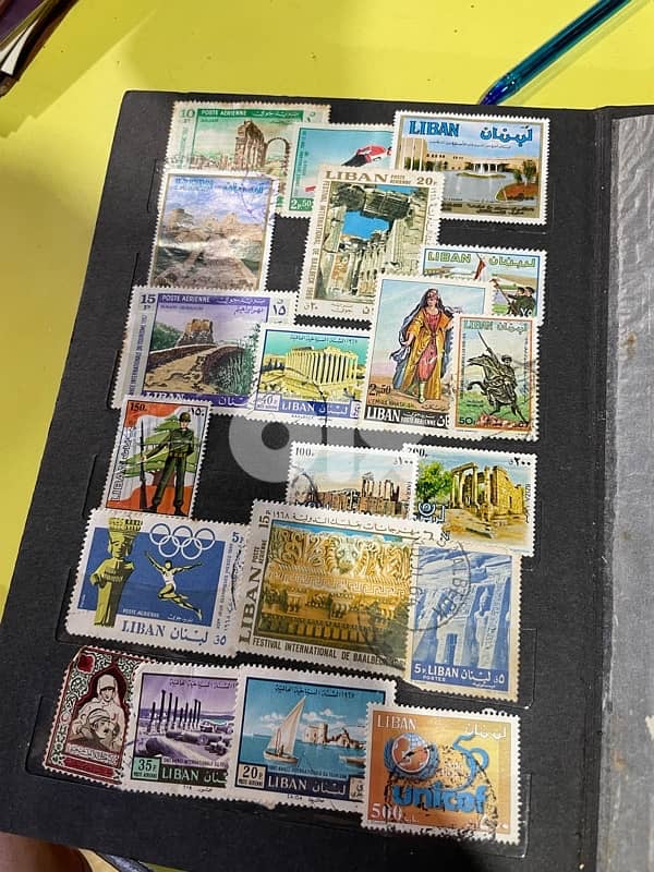 طوابع لبنانية قديمة 6