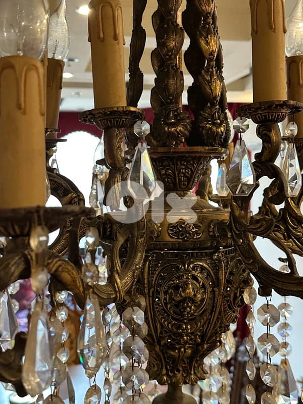 2chandelier bronze 4