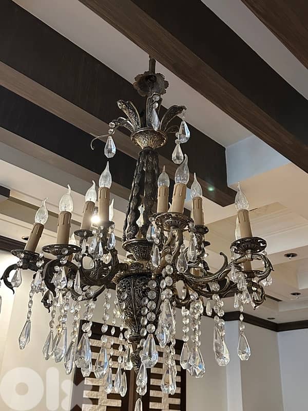2chandelier bronze 5