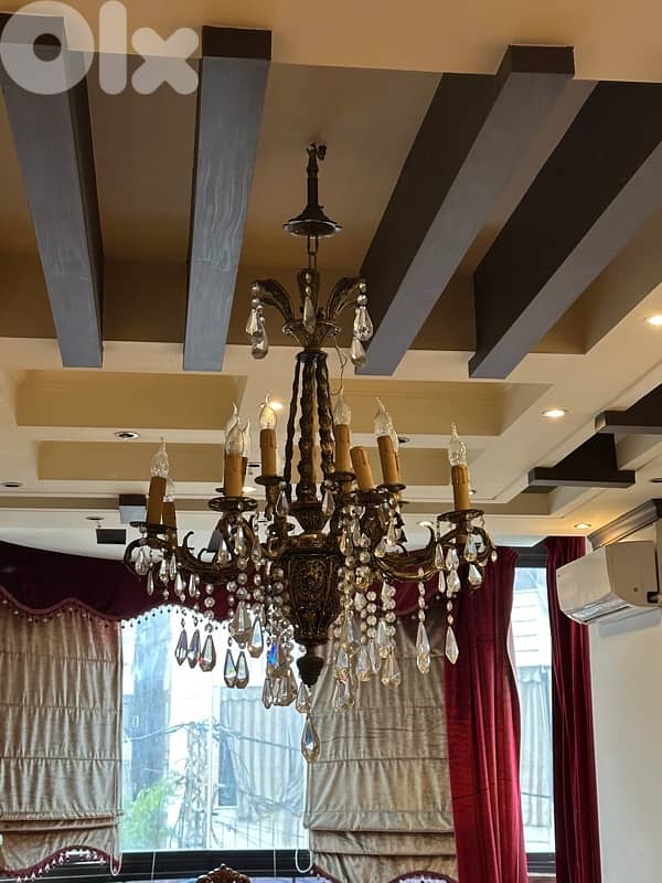 2chandelier bronze 8