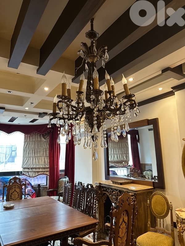 2chandelier bronze 13