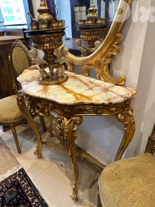 كونسول خشب زان  وكرستين 2