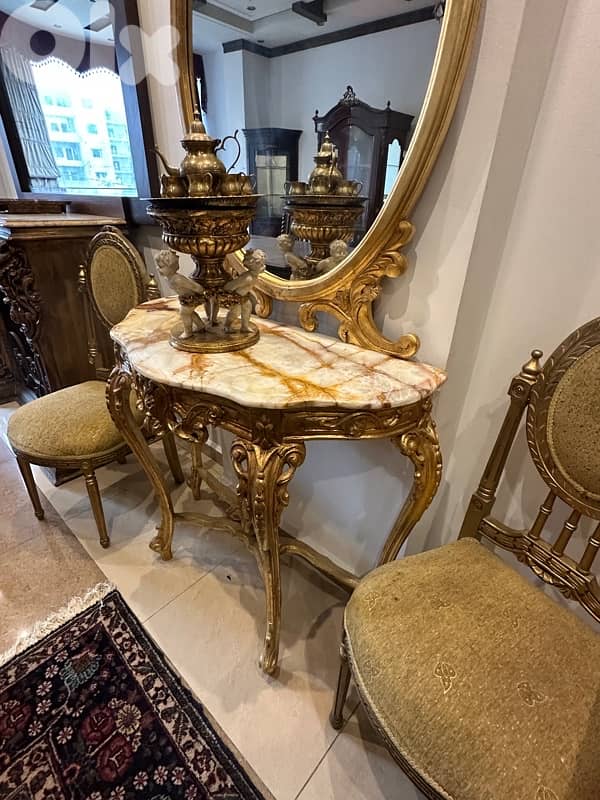 كونسول خشب زان  وكرستين 3