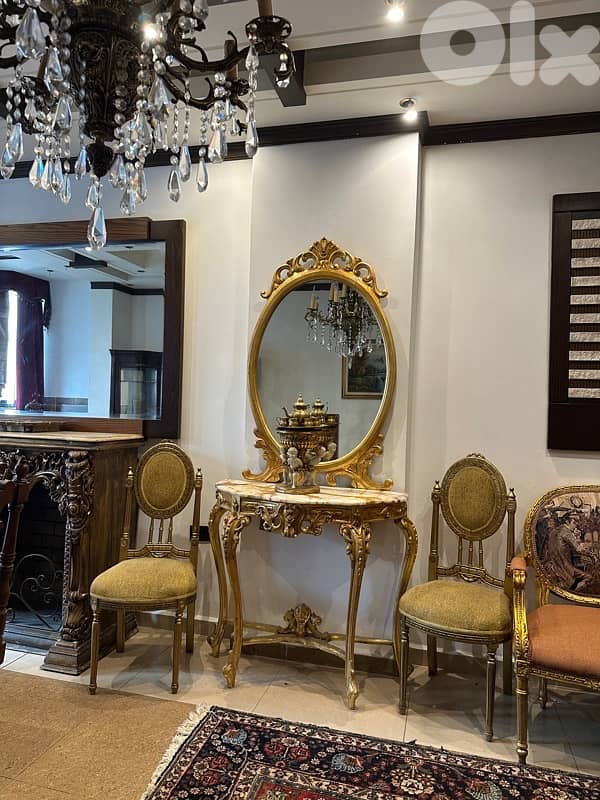 كونسول خشب زان  وكرستين 7