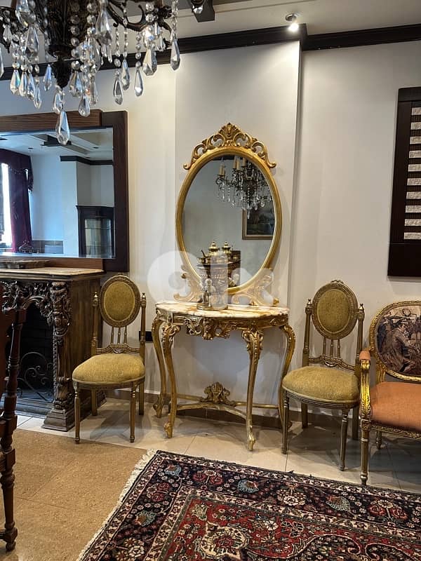 كونسول خشب زان  وكرستين 8