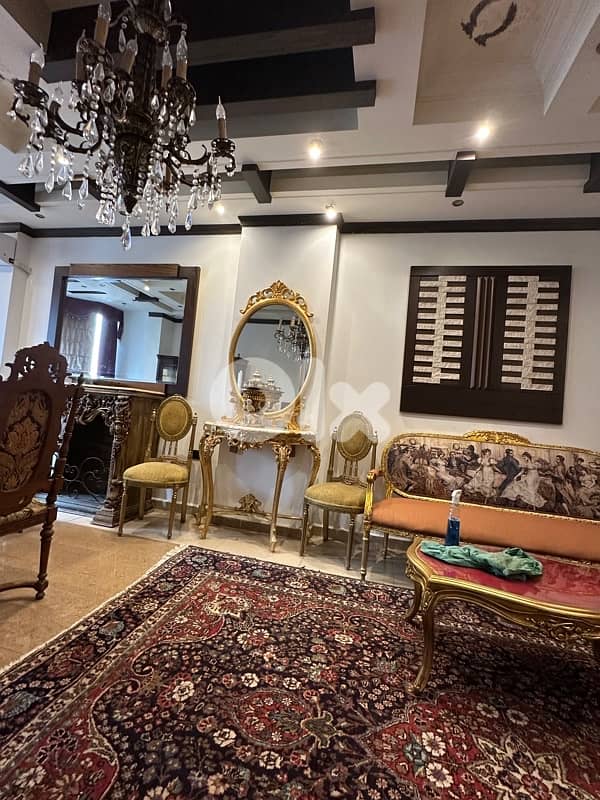 كونسول خشب زان  وكرستين 9