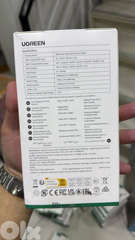 Ugreen ergonomic wireless,bluetooth mouse 90855 1