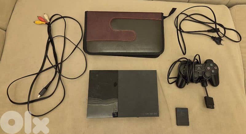 PlayStation 2 (used) with games 0