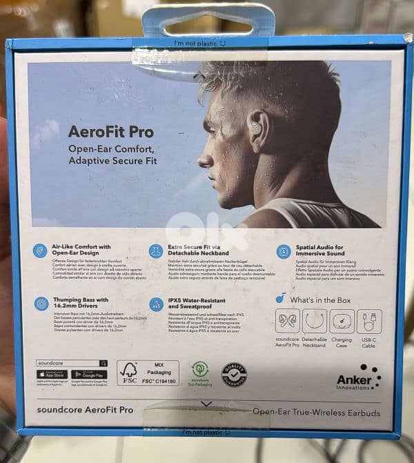 Soundcore aerofit pro white 1