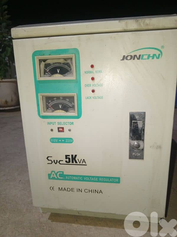 منظم كهربائي مستعمل سعره من الأخير 50 $ شغال ولكن غير مكفول. 70565727 1