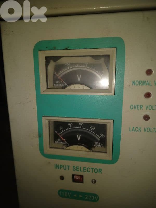 منظم كهربائي مستعمل سعره من الأخير 50 $ شغال ولكن غير مكفول. 70565727 5