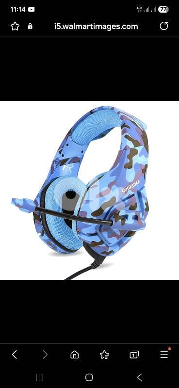 ONIKUMA K1-B High Pro Gaming Headset Gray Camo design/4$ delibery 2