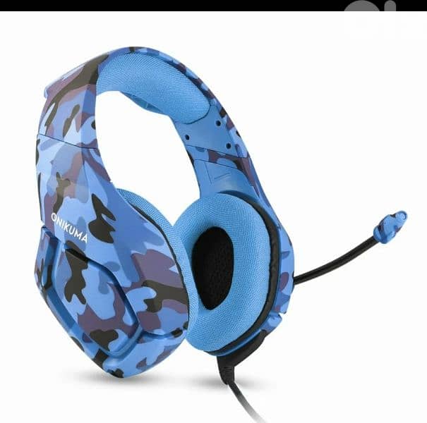 ONIKUMA K1-B High Pro Gaming Headset Gray Camo design/4$ delibery 11