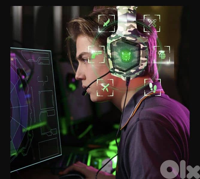 Onikuma K8 Gaming Headset Mic & Noise Cancelling _4$ delivery 2