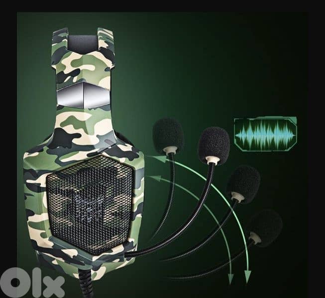 Onikuma K8 Gaming Headset Mic & Noise Cancelling _4$ delivery 3