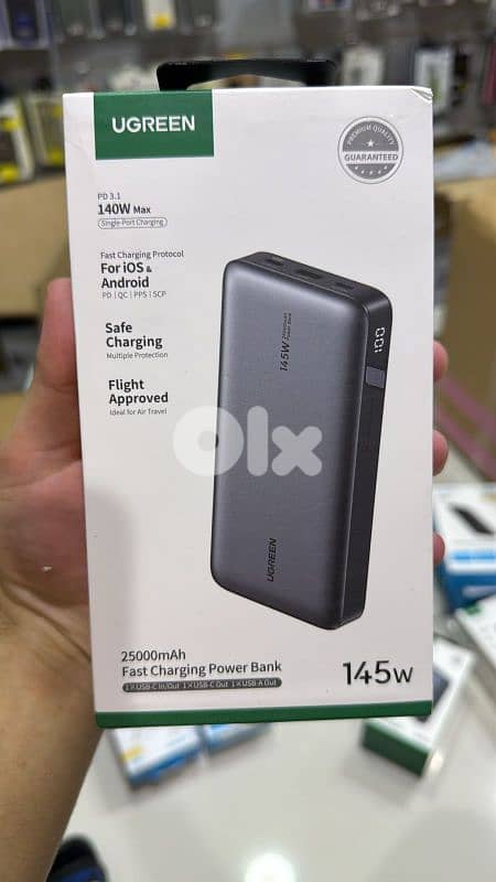 Ugreen 25k 145w Fast charging Power bank 0