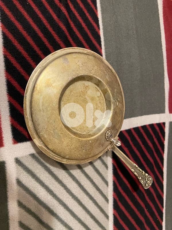 طواية أنتيك مطلية بالفضة – تحفة فنية من الجمال اللامع 3