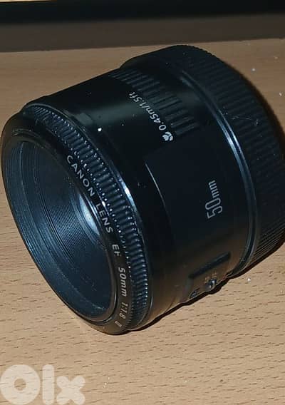 canon lens EF 50 mm 1:1.8
