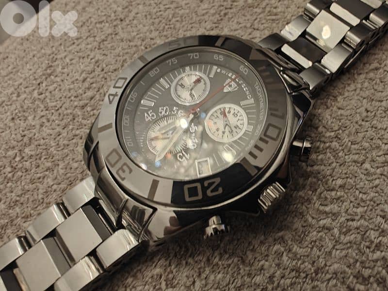 Swiss Legend Pro chrono T8010 Tungsten Carbide (Very rare) 5