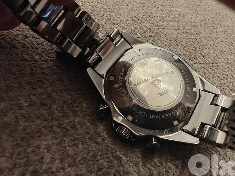 Swiss Legend Pro chrono T8010 Tungsten Carbide (Very rare) 9