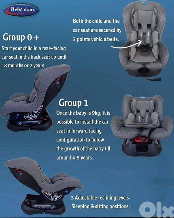 Bébé doux car seat 4