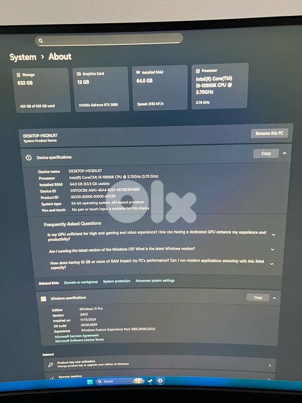Gaming PC high end 6