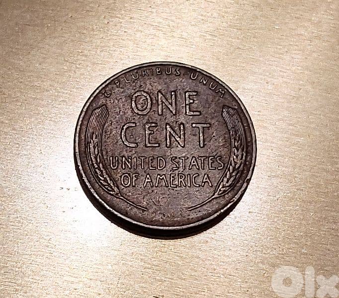 USA Lincoln 1941 Wheat Penny cent bronze coin 1