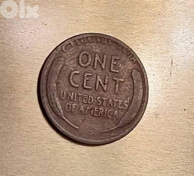 USA Lincoln 1914 Wheat Penny cent bronze coin