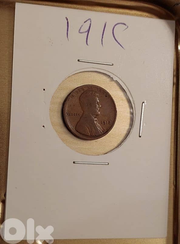 USA Lincoln 1912 Wheat Penny cent bronze coin 1