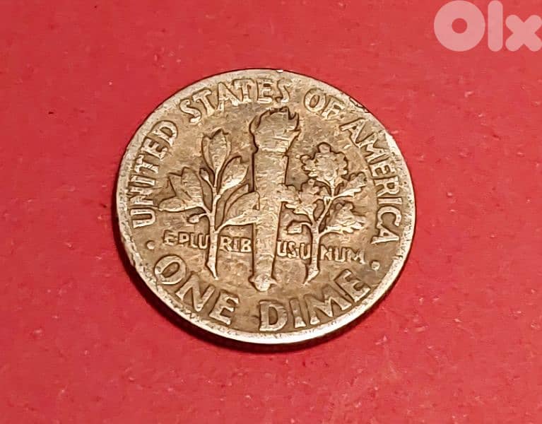 USA 1946 silver Roosevelt Dime (. 900) 0