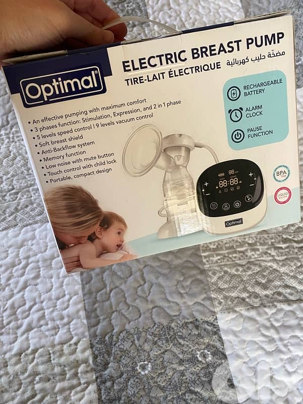 optimal electric breast pump 0