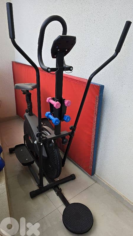 Elliptical Fitness machine 4 in 1 2