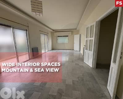 Mountain & Sea View, Spacious, zouk mosbeh/زوق مصبح REF#FS128407