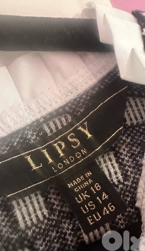 Dress black and white 1