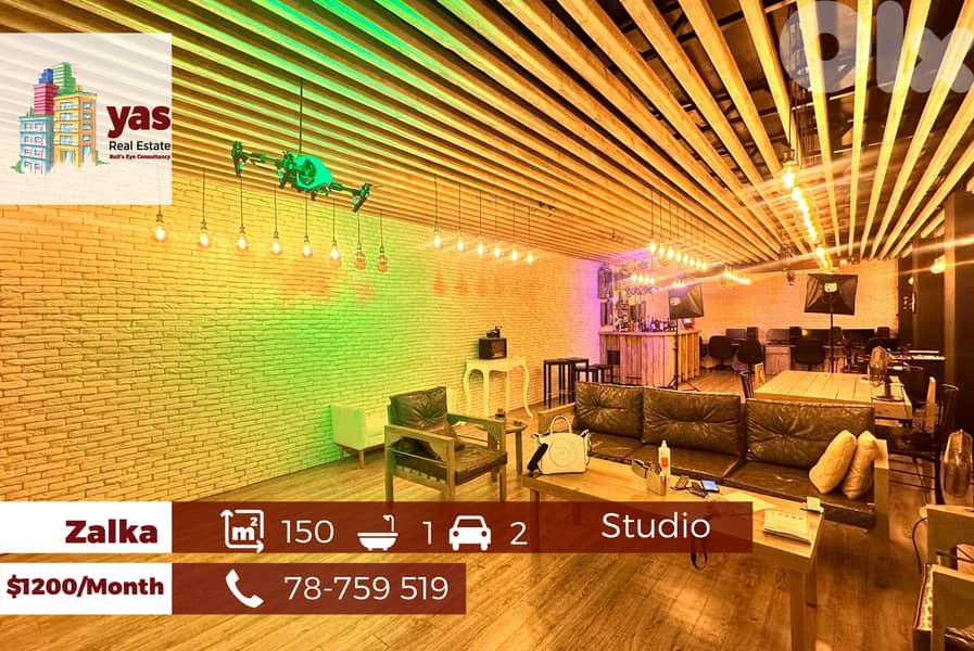 Zalka 150m2 | Workshop | Rent | Prime Location | Catch | MJ 0