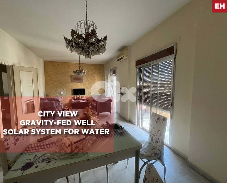 city view -Solar system for water - sed el baouchrieh REF#EH128420 0