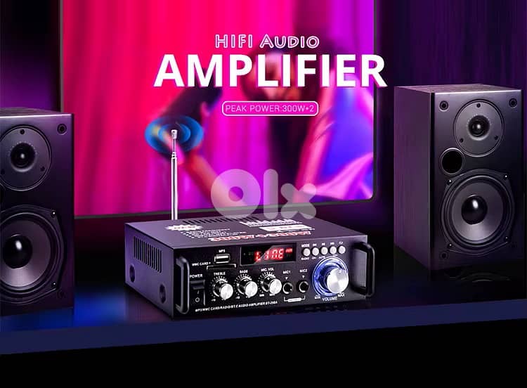 BT-298A Home Digital Amplifiers Audio Display 300W+300W Digital HIFI A 1