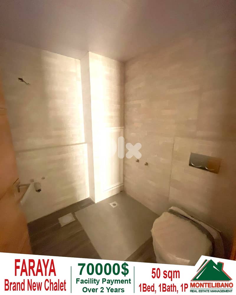 Brand New 50 sqm Chalet For Sale in Faraya with Facility Payment +View 2