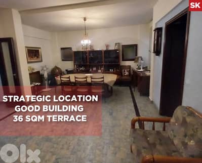 Prime location, terrace, beirut,achrafieh/الأشرفية REF#SK128424