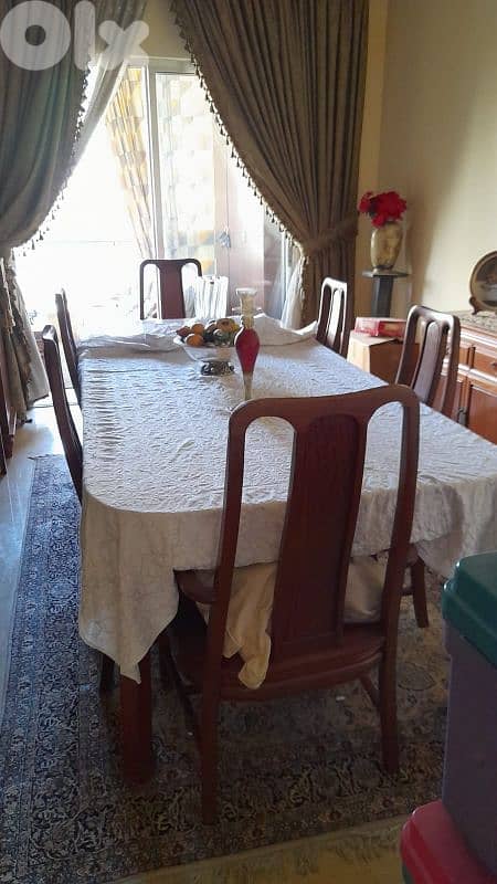 طاولة سفرة مع درسوار 1