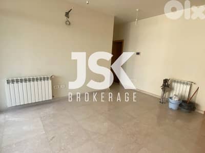 L14673 - Apartment With Partial Sea View for Rent In Mazraat Yachouh