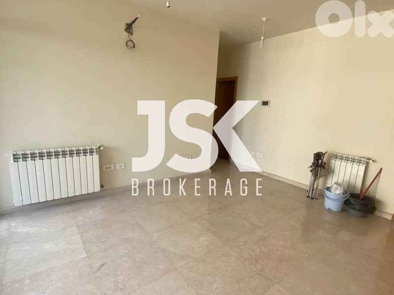 L14673 - Apartment With Partial Sea View for Rent In Mazraat Yachouh 0