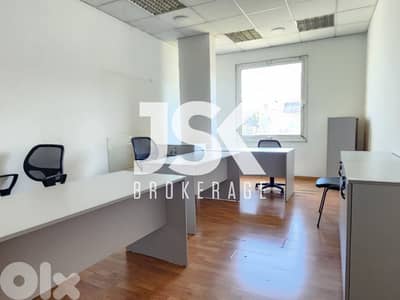 L07408 - Furnished Office for Rent on Hazmieh Main Road