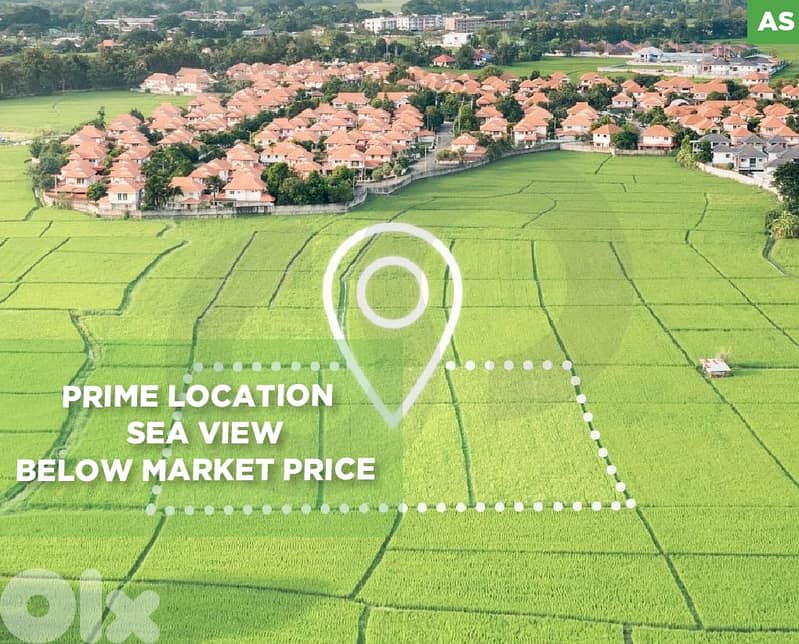 Prime 2013 sqm land for sale  offering sea views in koura REF#AS128441 0