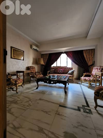 FURNISHED APT IN RAMLET EL BAYDA PRIME (430SQ) 4 BEDROOMS , (JNR-174)