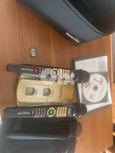 karaoke machine magic sing