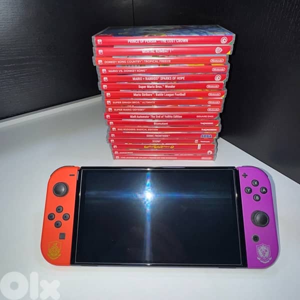 nintendo switch oled splatoon 3 edition 1