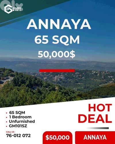 Apartment for sale in Annaya - شقة للبيع في عنايا