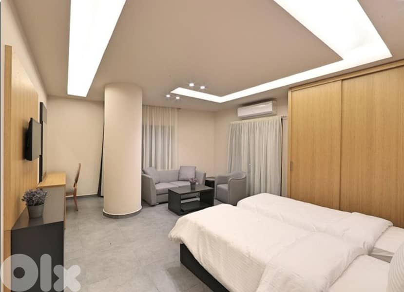 Fully Furnished Studio For Rent In Antelias ستوديو للاجار في انطلياس 0